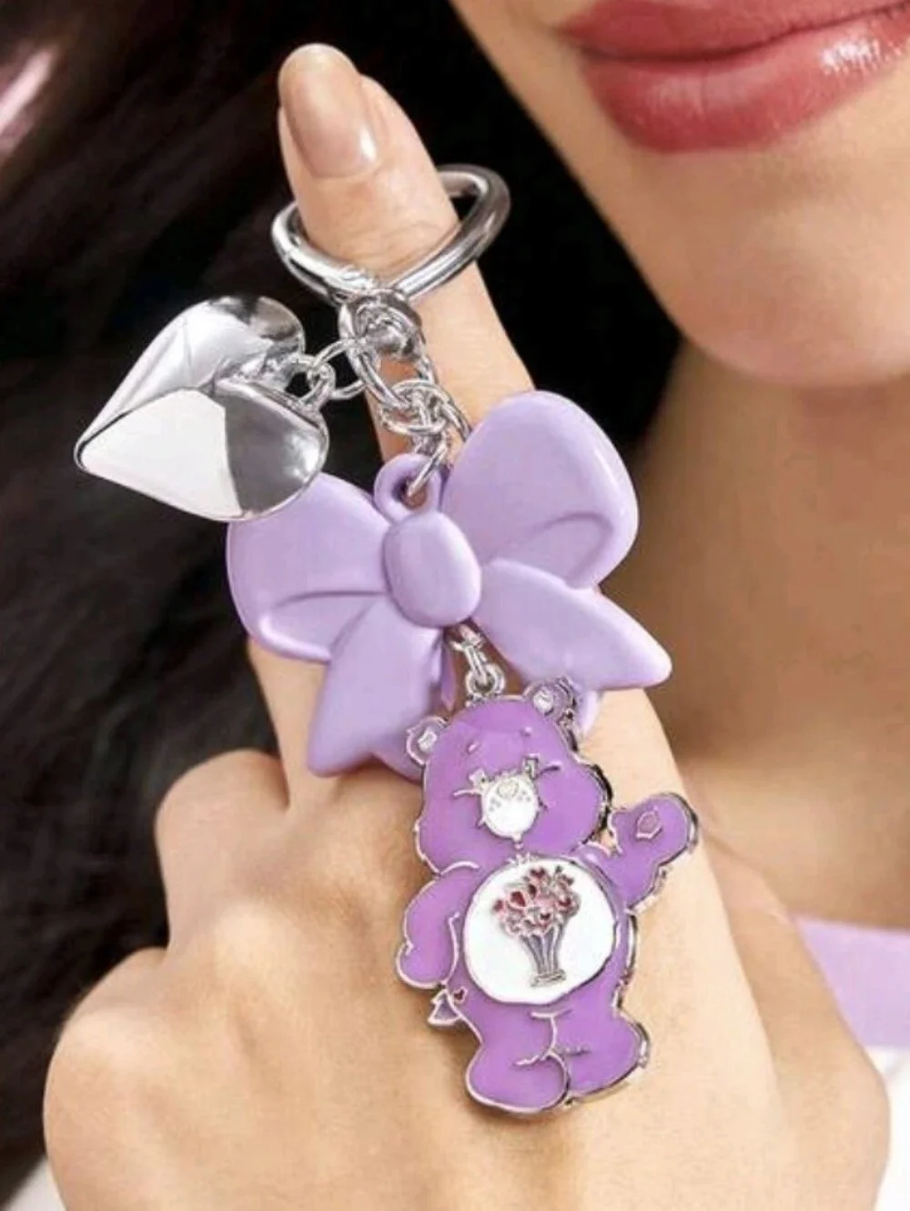 Care Bears Bag Charm/ Keychain NEW